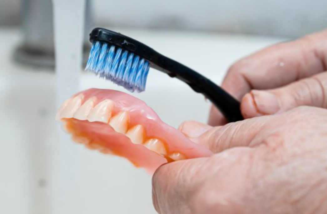 Toothbrush for Dentures