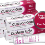 Cushion grip denture